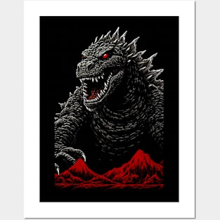 Godzilla 7 Posters and Art